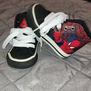 Marvel Black and Red Spider-Man Sneakers